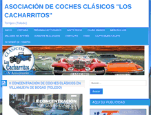 Tablet Screenshot of loscacharritos.com